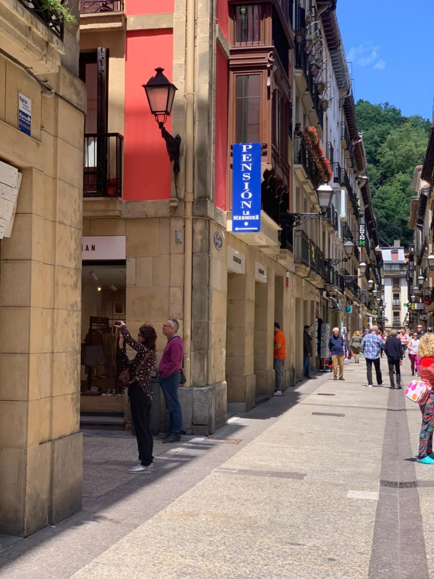 Pension La Marinera San Sebastián Eksteriør billede